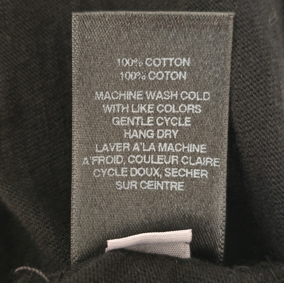 Nwt Anthro Amadi Asymmetrical Tunic Midnight Black Long Sleeve Hi-Low Top S - Picture 6 of 9